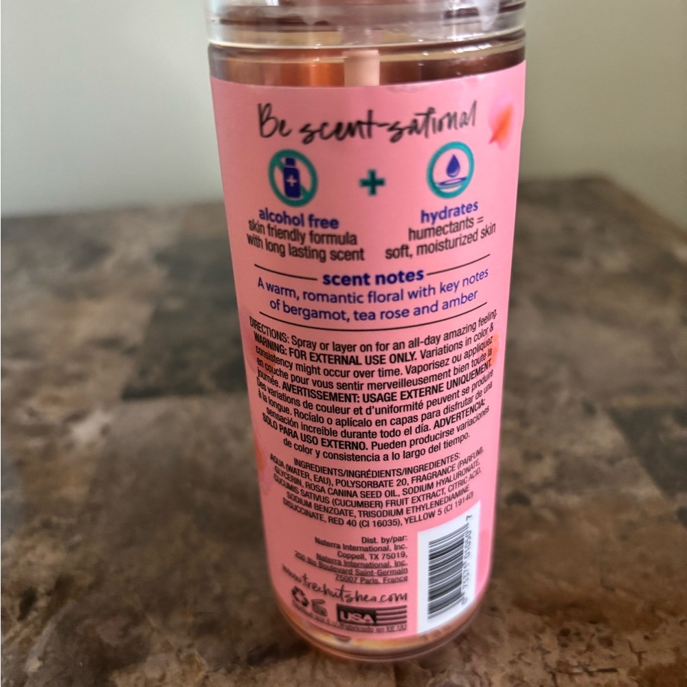 Tree Hut Moroccan Rose Fragrance Mist Alcohol Free Hydrating Body Spray 6oz New - Picture 2 of 4